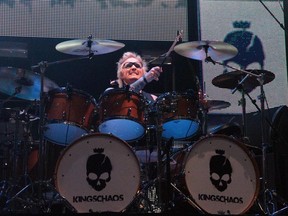 Former Guns N' Roses drummer Matt Sorum keeps the beat for his touring supergroup, Kings of Chaos.
