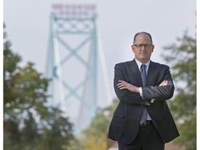 File photo of Mayor Drew Dilkens is pictured on Indian Rd. in west Windsor, Thursday, Oct. 8, 2015. (DAX MELMER/The Windsor Star)
