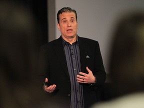 TSN television personality Michael Landsberg is pictured in this 2013 file photo.