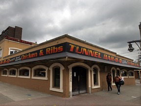 The exterior of the former Tunnel Bar-B-Q restaurant in downtown Windsor is pictured in this 2014 file photo.