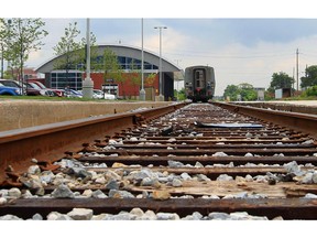 The Via Rail train station in Windsor is pictured in this 2013 file photo.