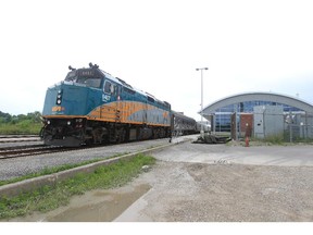 The Via Rail train station in Windsor is pictured in this 2013 file photo.