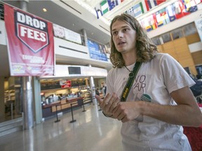 Kurt Powell, 20, a fourth year environmental studies student at the University of Windsor, talks about voting in the federal election.