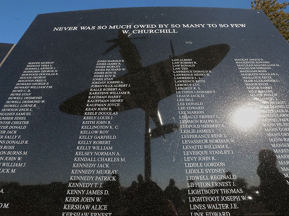air force memorial wall