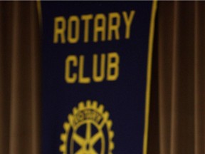 The Rotary Club logo is pictured in this file photo.