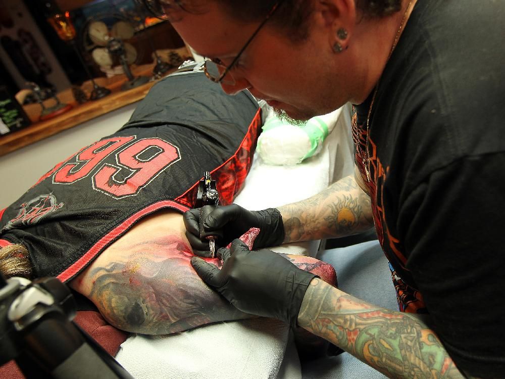 John Wayne tattoo by Carl  Diablos Laboratory Tattoo Studio  Facebook