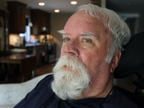 Bernie Campbell at home on May 30, 2013.