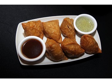 Indian samosas are a menu option for wedding banquets at Caesars Windsor.