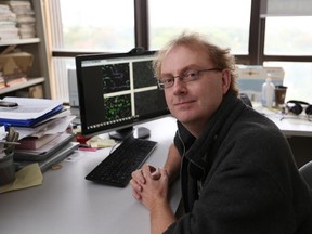 Robin Gras, an associate professor in the School of Computer Science at the University of Windsor on September 28, 2015.