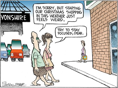 Editorial Cartoon for Friday, November 06, 2015.  mgraston@windsorstar.com