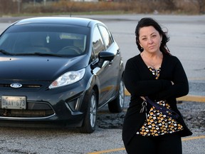Carly Hunt is part of a class action lawsuit against Ford over recurring mechanical problems with her '11 Ford Fiesta November 19, 2015.