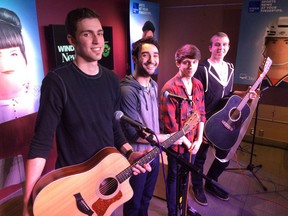 Autumn Kings: Jake Diab, Joseph Coccimiglio, Jeremy Brousseau and Tibor Bognar. (Jason Kryk/Windsor Star)