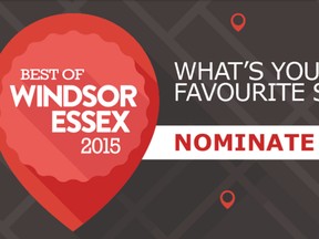 The logo for the Best of Windsor survey.