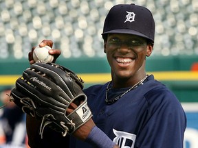 Cameron Maybin works out with the Tigers in 2007. (Windsor Star photo)