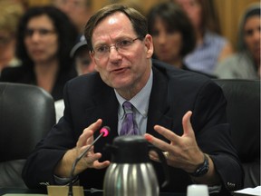 Associate medical officer of health and CEO for the Windsor-Essex County Health Unit Dr. Gary Kirk speaks during a city council meeting on Monday, Sept. 8, 2014.