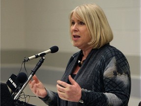 Files: Deputy Premier Deb Matthews speaks in Windsor on March 27, 2015. (TYLER BROWNBRIDGE/The Windsor Star)