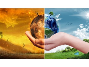 Global warming and pollution concept. Image by fotolia.com.