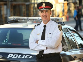 Windsor police Chief Al Frederick is pictured in this file photo. Frederick is calling for a change in legislation to permit suspending officers without pay.