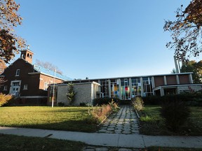 An application for a demolition permit has been made for the St. George's Anglican Church in the Walkerville area of Windsor, Ont. The church is shown on Wednesday, Nov. 4, 2015.