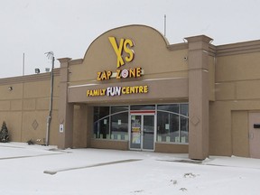 Exterior of the XS Zap Zone and Family Fun Centre on Lauzon Road in Windsor is pictured in this file photo.
