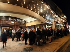 Crowds line up for the 2015 edition of the Windsor International Film Festival in downtown Windsor.