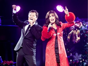 Donny and Marie Osmond brought festive cheer to a sold-out show at Caesars Windsor's Colosseum on Sunday, Dec. 22, 2013.