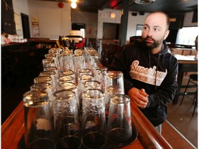 WINDSOR, ONTARIO -NOVEMBER 27, 2015 - Cory Clarkson, co-owner of Abars bar on Riverside Drive east at Lauzon Road on November 27, 2015. (JASON KRYK/WINDSOR STAR)   (SEE STORY ON ABARS OWNERS RELOCATING )