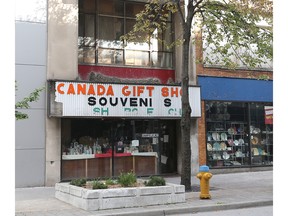 WINDSOR, ONTARIO - OCT 7, 2015 -  Downtown Windsor Ontario on October 7, 2015.  Complaints have been mounting for  buildings on Ouellette that are in poor condition. (JASON KRYK/The Windsor Star)