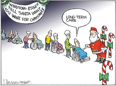 Graston's editorial cartoon for Thursday, December 17, 2015.  mgraston@windsorstar.com