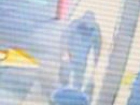 Essex OPP are seeking this suspect in connection with a theft at Kings Car Wash on King Street West in Harrow.