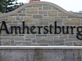 File photo of Amherstburg sign.