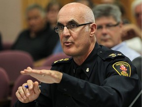 The upgrading of the long guns has been happening in police forces across the province and the country, Chief Al Frederick said Wednesday, Dec. 2, 2015.