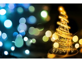 Christmas tree and lights. Image by fotolia.com.