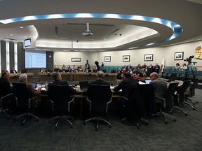 Essex County Council votes on a proposed levy in Essex on Wednesday, Dec. 16, 2015.