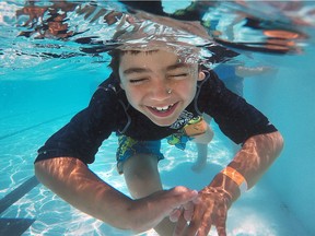 In this file photo, Julian Gonzalez, 6, cools down at the Atkinson Park pool in Windsor.