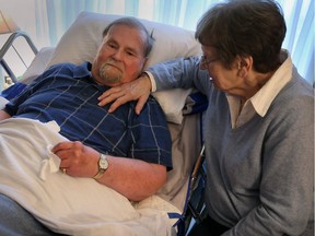 Steve Kalas, bedridden with several medical conditions, has been given a special "crisis" designation in the 79-year-old's need of long-term care. "You wouldn't want your loved one in this situation," his wife Geri said Tuesday, Dec. 15, 2015.