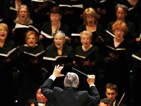 Members of the WSO Chorus perform Handel's Messiah in this 2008 file photo.