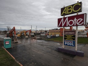 The  site of the ABC Motel on Dougall Avenue is pictured after the Motel was demolished, Wednesday, Dec. 23, 2015.
