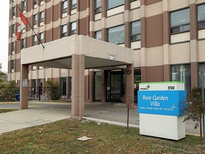 The Rose Garden Villa long term care facility is seen in Windsor is pictured in this file photo.