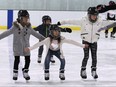 Students from the Windsor Essex Catholic District School Board skate at Central Park Athletics in this November 2015 file photo.