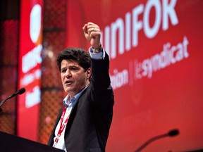 Unifor President Jerry Dias is pictured in this 2013 file photo.