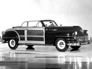 1946 Chrysler Town and Country.