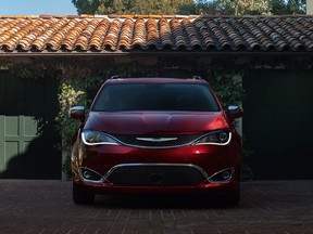 The new Pacifica minivan.