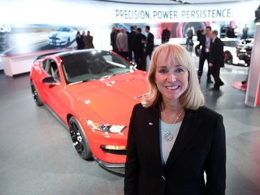 Ford of Canada president Dianne Craig, shown Monday at the Detroit auto show, says the automaker is having good conversations with the new federal government and is optimistic about the relationship.