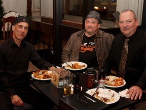Some members of The 519 Band from left to right, drummer Stephen Johnson, bassist Rob Balint and guitarist Kevin Blok are pictured in this 2015 file photo.
