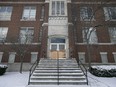 The former Forster Secondary School is pictured, Monday, Jan. 11, 2016.