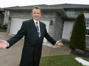 Chuck Beaumont of Royal LePage Binder Real Estate shows off a home at 2455 Gatwick Ave. in Windsor. The east end property had 11 offers within 24 hours of being up for sale - just another example of sellers' conditions prevailing in Windsor's housing market.