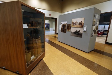 Exhibits are seen at the Chimczuk Museum in Windsor on Thursday, Jan. 14, 2016.