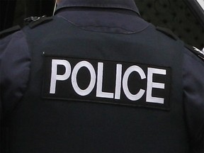 The back of a Windsor police officer in a September 2015 file photo.