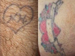 Police are seeking information about an unknown man's tattoos.